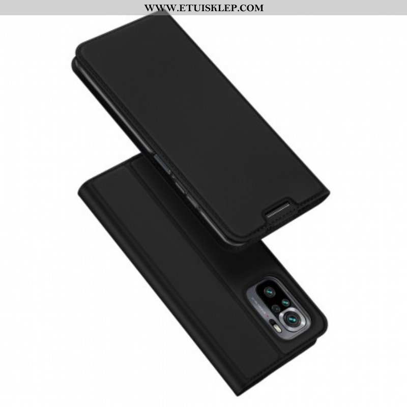 Etui Na Telefon do Poco M5s Etui Folio Skin Pro Dux Ducis